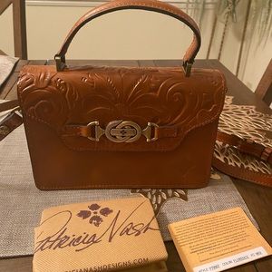 Patricia Nash porcili tooled crossbody